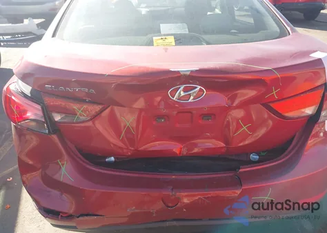 2016 Hyundai Elantra Se from USA, damaged, VIN 5NPDH4AE5GH779114